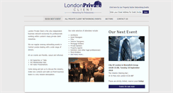 Desktop Screenshot of londonprivateclient.com