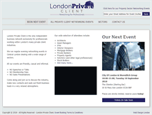 Tablet Screenshot of londonprivateclient.com